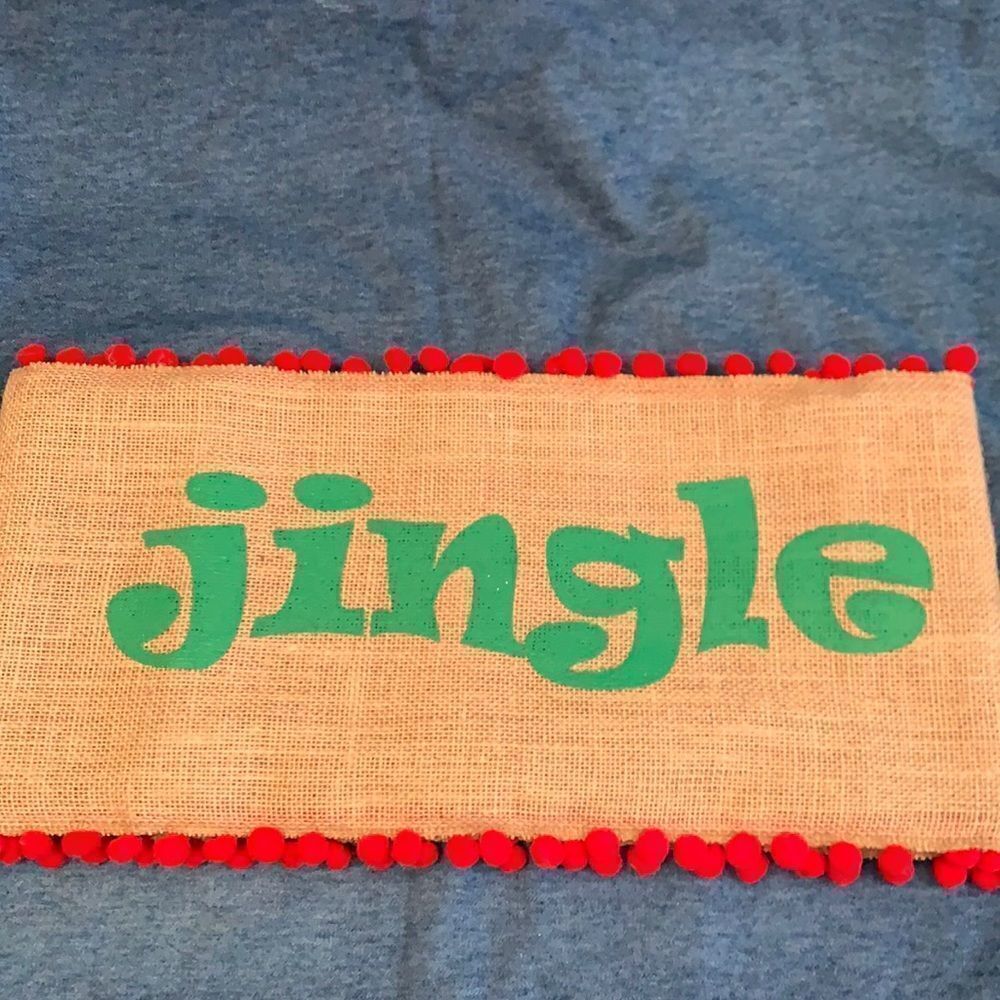 Jingle pillow wrap 